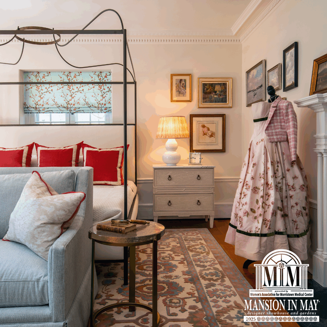 Primary bedroom designed by Caitlin Rutkay for Mansion in May